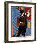 Tango Dancers on Calle Caminito, La Boca District, Buenos Aires, Argentina-Sergio Pitamitz-Framed Photographic Print