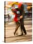 Tango Dancers on Caminito Avenue, La Boca District, Buenos Aires, Argentina-Stuart Westmoreland-Stretched Canvas