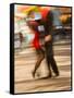 Tango Dancers on Caminito Avenue, La Boca District, Buenos Aires, Argentina-Stuart Westmoreland-Framed Stretched Canvas