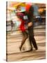 Tango Dancers on Caminito Avenue, La Boca District, Buenos Aires, Argentina-Stuart Westmoreland-Stretched Canvas