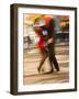 Tango Dancers on Caminito Avenue, La Boca District, Buenos Aires, Argentina-Stuart Westmoreland-Framed Photographic Print