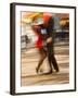 Tango Dancers on Caminito Avenue, La Boca District, Buenos Aires, Argentina-Stuart Westmoreland-Framed Photographic Print