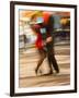 Tango Dancers on Caminito Avenue, La Boca District, Buenos Aires, Argentina-Stuart Westmoreland-Framed Photographic Print