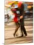 Tango Dancers on Caminito Avenue, La Boca District, Buenos Aires, Argentina-Stuart Westmoreland-Mounted Photographic Print