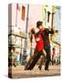 Tango Dancers on Caminito Avenue, La Boca District, Buenos Aires, Argentina-Stuart Westmoreland-Stretched Canvas