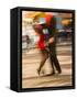 Tango Dancers on Caminito Avenue, La Boca District, Buenos Aires, Argentina-Stuart Westmoreland-Framed Stretched Canvas