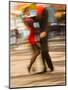 Tango Dancers on Caminito Avenue, La Boca District, Buenos Aires, Argentina-Stuart Westmoreland-Mounted Photographic Print