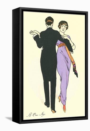 Tango Dancers-null-Framed Stretched Canvas