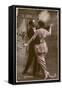 Tango Dress Trailing-null-Framed Stretched Canvas