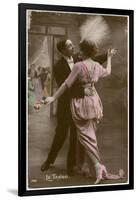 Tango Dress Trailing-null-Framed Photographic Print