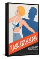 Tango Movies "Tangoflickan"-null-Framed Stretched Canvas