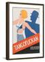 Tango Movies "Tangoflickan"-null-Framed Art Print