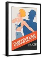 Tango Movies "Tangoflickan"-null-Framed Art Print