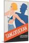 Tango Movies "Tangoflickan"-null-Mounted Art Print