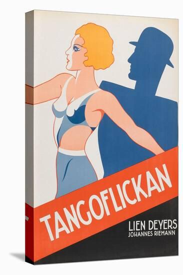 Tango Movies "Tangoflickan"-null-Stretched Canvas