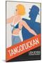 Tango Movies "Tangoflickan"-null-Mounted Art Print