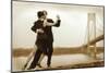 Tango on Verrazano Bridge-Igor Maloratsky-Mounted Art Print