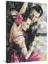 Tango Parisienne-Ines Kouidis-Stretched Canvas