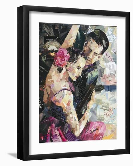 Tango Parisienne-Ines Kouidis-Framed Giclee Print