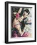 Tango Parisienne-Ines Kouidis-Framed Giclee Print