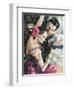 Tango Parisienne-Ines Kouidis-Framed Giclee Print