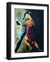 Tango2-Pol Ledent-Framed Art Print