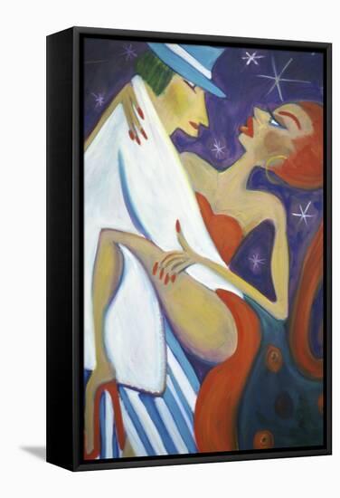 Tango-Gina Bernardini-Framed Stretched Canvas