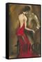 Tango-Jennifer Goldberger-Framed Stretched Canvas