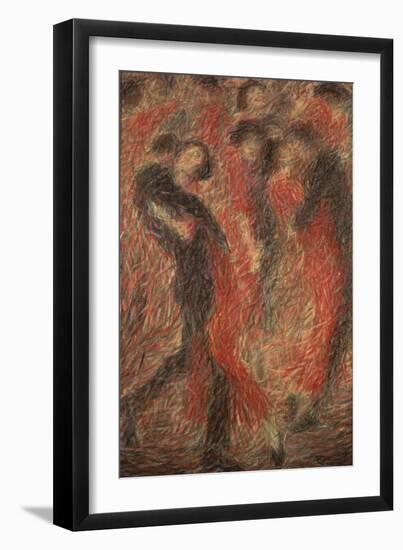 Tango-Giuseppe Cominetti-Framed Art Print