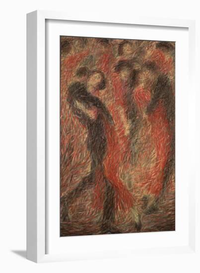 Tango-Giuseppe Cominetti-Framed Art Print