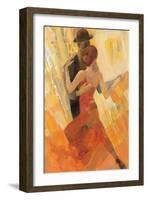 Tango-Albena Hristova-Framed Art Print