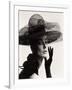 Tania Mallet in a Madame Paulette Stiffened Net Picture Hat, 1963-John French-Framed Giclee Print