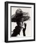 Tania Mallet in a Madame Paulette Stiffened Net Picture Hat, 1963-John French-Framed Premium Giclee Print
