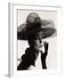 Tania Mallet in a Madame Paulette Stiffened Net Picture Hat, 1963-John French-Framed Giclee Print