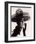 Tania Mallet in a Madame Paulette Stiffened Net Picture Hat, 1963-John French-Framed Premium Giclee Print