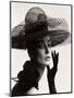 Tania Mallet in a Madame Paulette Stiffened Net Picture Hat, 1963-John French-Mounted Premium Giclee Print