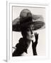 Tania Mallet in a Madame Paulette Stiffened Net Picture Hat, 1963-John French-Framed Premium Giclee Print