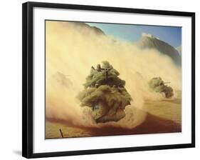 Tank Advance, Italy 1944, 1944-Lawren Philips Harris-Framed Giclee Print