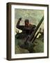 "Tank Attack," January 9, 1943-Mead Schaeffer-Framed Giclee Print