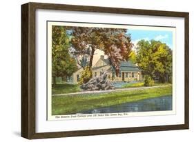 Tank Cottage, Green Bay, Wisconsin-null-Framed Art Print