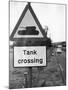 Tank Crossing-null-Mounted Photographic Print