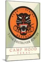 Tank Destroyer Forces, Camp Hood, Texas-null-Mounted Art Print
