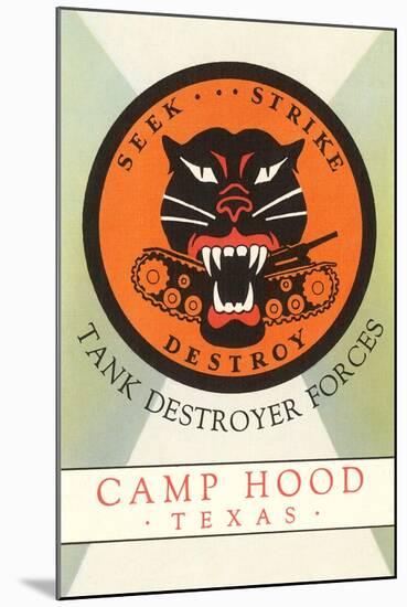 Tank Destroyer Forces, Camp Hood, Texas-null-Mounted Art Print