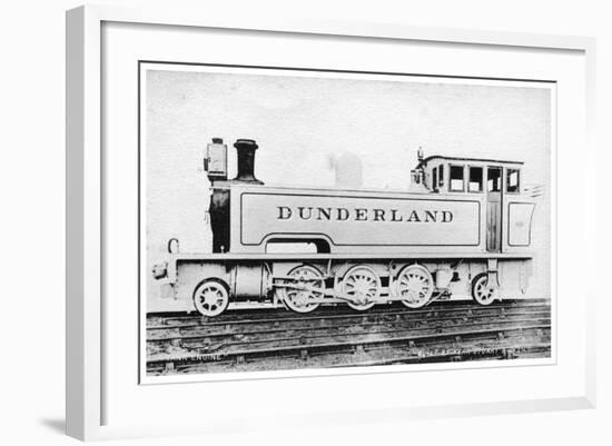 Tank Engine, Steam Locomotive Built by Kerr, Stuart and Co, Early 20th Century-Raphael Tuck-Framed Giclee Print