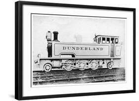 Tank Engine, Steam Locomotive Built by Kerr, Stuart and Co, Early 20th Century-Raphael Tuck-Framed Giclee Print