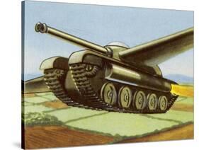 Tank Equipped with Retractable Wings-null-Stretched Canvas