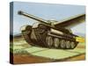 Tank Equipped with Retractable Wings-null-Stretched Canvas