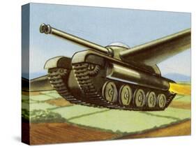 Tank Equipped with Retractable Wings-null-Stretched Canvas