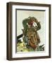 "Tank Patrol," November 6, 1943-Mead Schaeffer-Framed Giclee Print