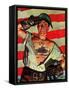 "Tank Tattoo," November 8, 1941-Howard Scott-Framed Stretched Canvas